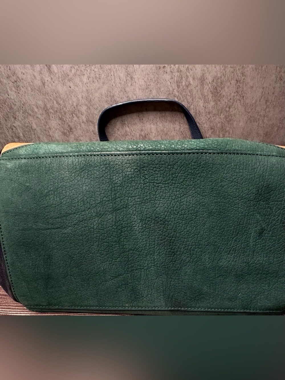 Jerome Dreyfuss Anatole Colorblock Leather Tote Bag - Picture 12 of 12